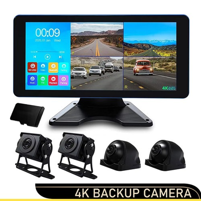 #ad Dash Cam 4K 4CH 4AHD Recording in Car DVR Camera Front 10.36quot; for Truck Van $199.99