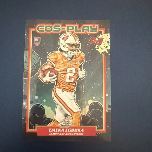 2025 Topps Cosmic Chrome Emeka Egbuka Base (RAW)
