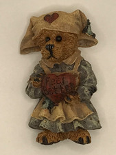 Boyds Bears Resin Bearwear Feel Better Pin Brooch Resin