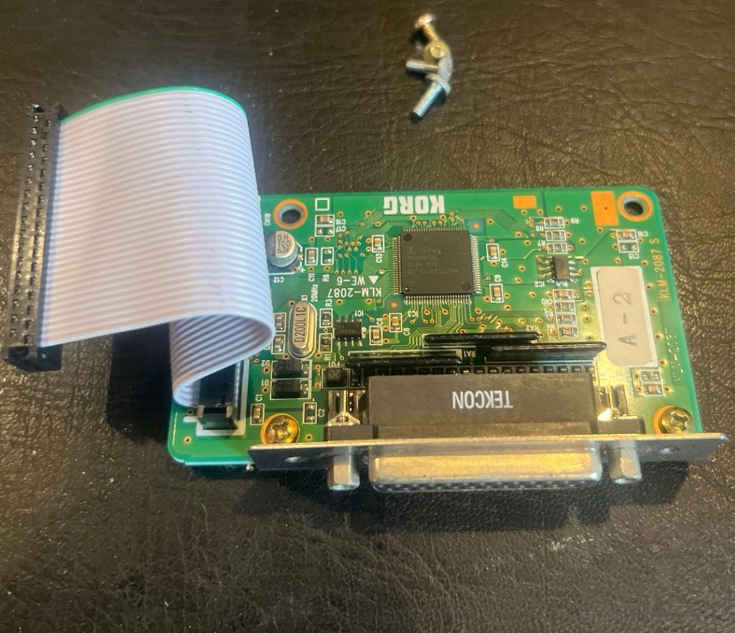 KORG EXB‑SCSI (KLM‑2087) Expansion Board for Triton with Screws