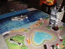 NASA / SpaceX Moon Playset- Astronauts, Vehicles, Ships, Pads, Custom, Assembled