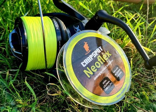 Carpspot Neoflex - sinkende 8fach geflochtene Karpfenschnur - neon sinking braid - Bild 2 von 8