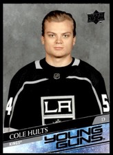2020-21 Upper Deck Young Guns Cole Hults Rookie Los Angeles Kings #724 R134