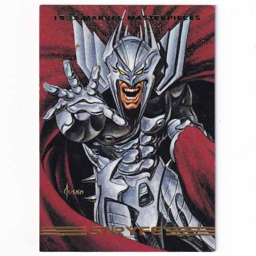 STRYFE MARVEL MASTERPIECES 1993 TRADING CARD #34