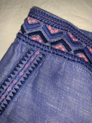 68 $ NEU VINEYARD VINES Chambray blau bestickt Foley Shorts entzückend 2 - Bild 7 von 12