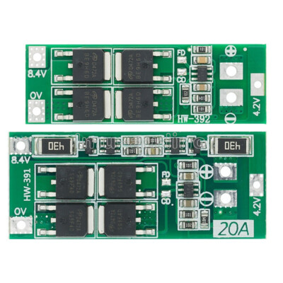 2S 20A 8.4V 18650 Lithium Battery Charger BMS Protection Board Balanced Standard