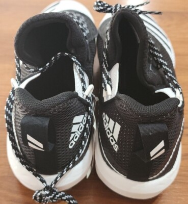 New Adidas Icon V Boost Metal Baseball Spikes White/Black  display picture 3