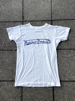 At Last & Co Butcher Products Short Sleeved Logo T-Shirt Size 36  