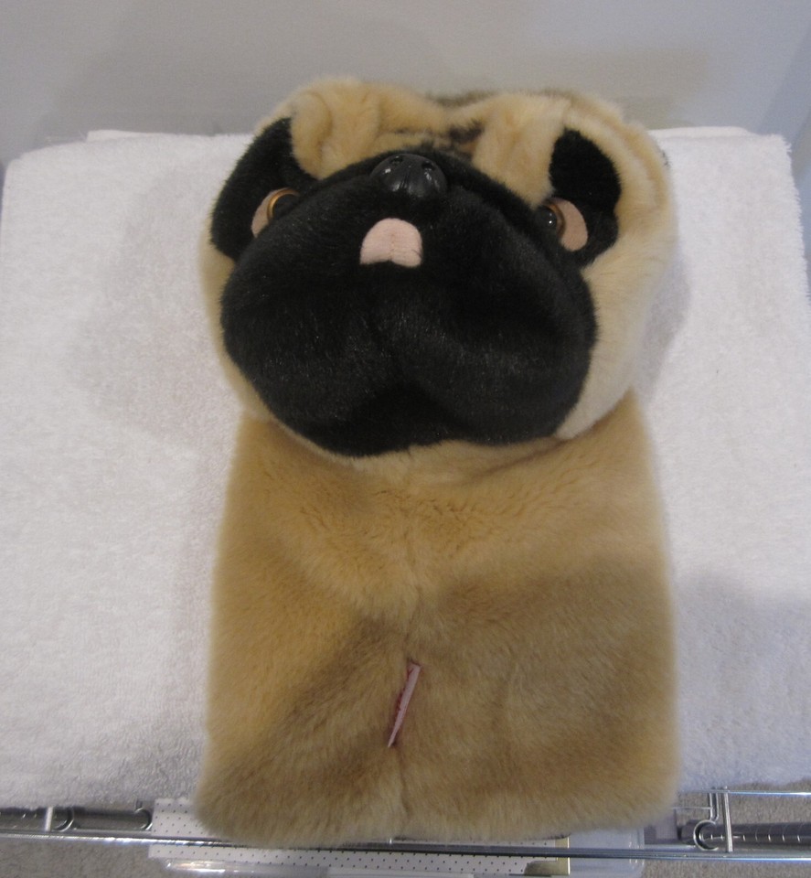 Daphne's Driver Golf Head Cover Pug Dog New eBay