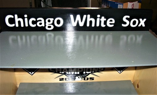 Bobble heads Chicago White Sox Display Case WS 2005 Shipped Dis-assembled - Picture 9 of 9