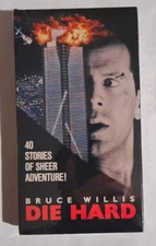 bruce willis  DIE HARD  alan rickman  VHS VIDEOTAPE NEW  corner dings / slice