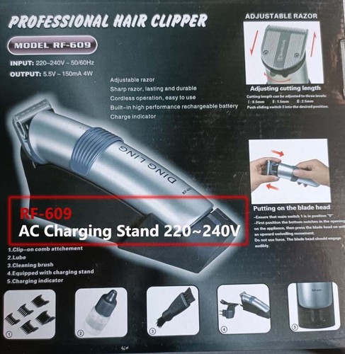 Afeitadora eléctrica práctica DingLing profesional DingLing - Imagen 14 de 16
