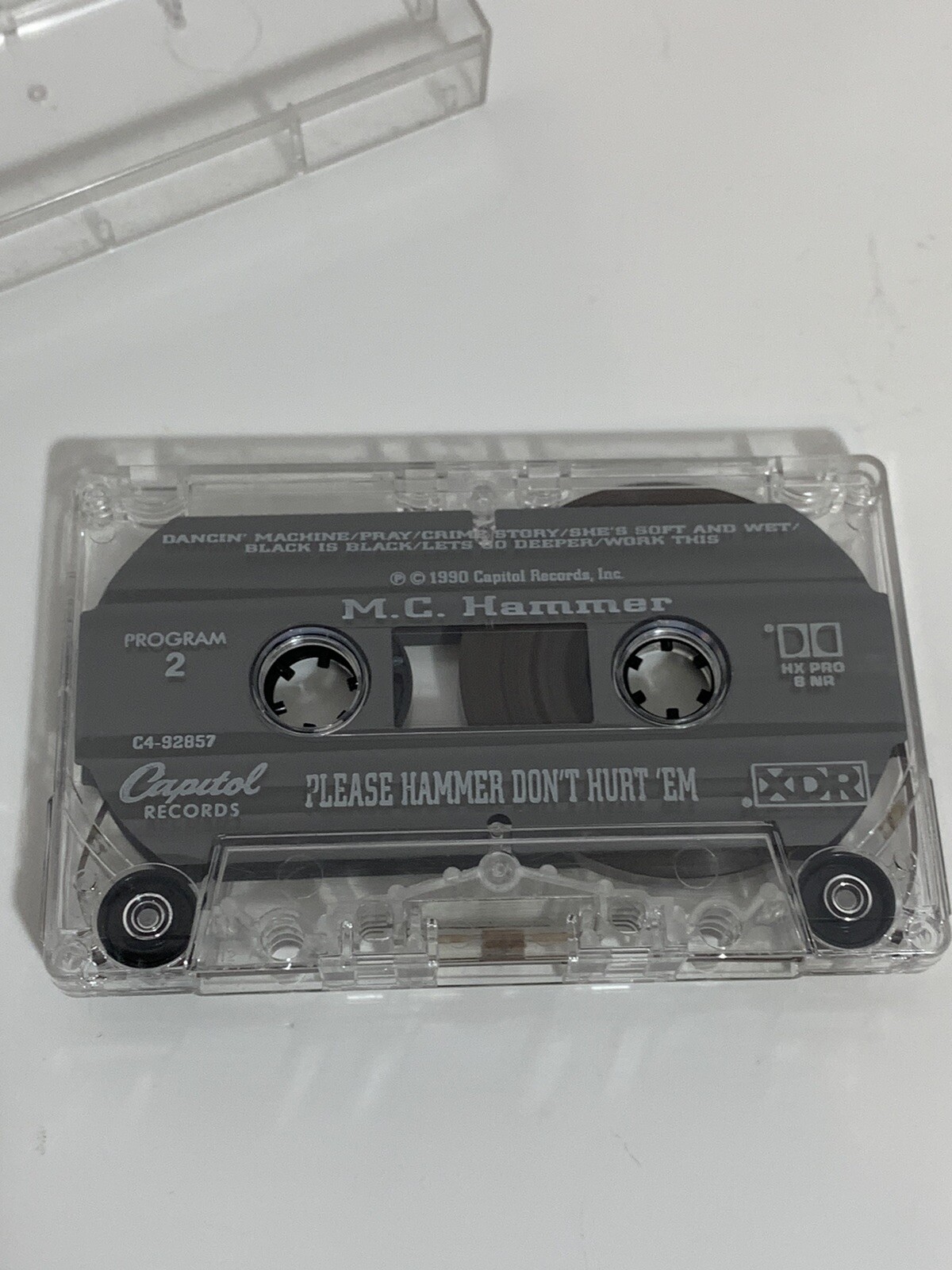 LOT of 2 MC Hammer Cassette Tape “Too Legit To Quit” “Don’t Hurt Em