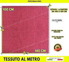 Tessuto al metro Bordeaux tappezzeria arredo fodere vellutino divani poltrone