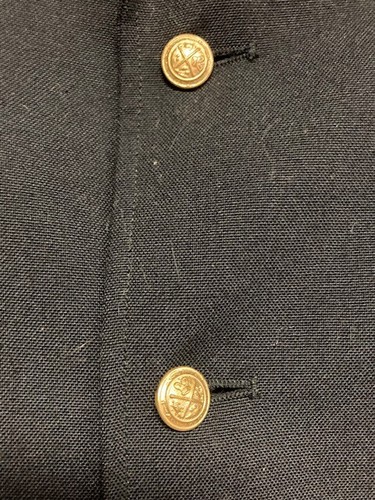 Europa Collection Boys Size 8R Navy Wool Blend Lined Blazer Very Good Pre-owned - Picture 4 of 7