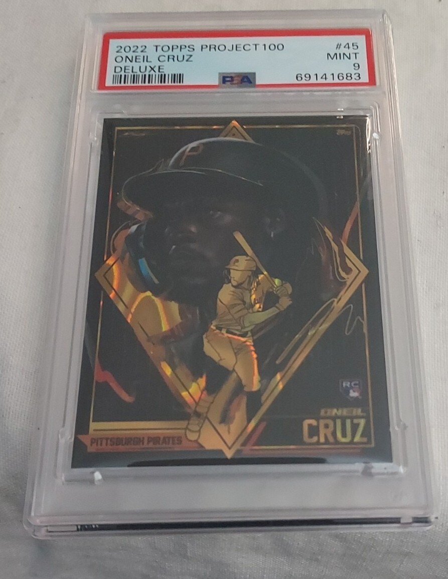 2022 Topps Project 100 - /100 Oneil Cruz #45 By Chuck Styles
