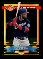2021 Topps Finest Flashbacks Victor Robles #84