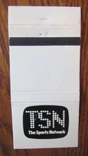 TELEVISION STATION MATCHBOOK: TSN (THE SPORT NETWORK) (TORONTO, ONTARIO) -K14