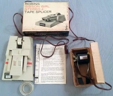 Vintage Radio Shack Realistic Demagnetizer 117V & Robins Gibson Girl Tape Splice