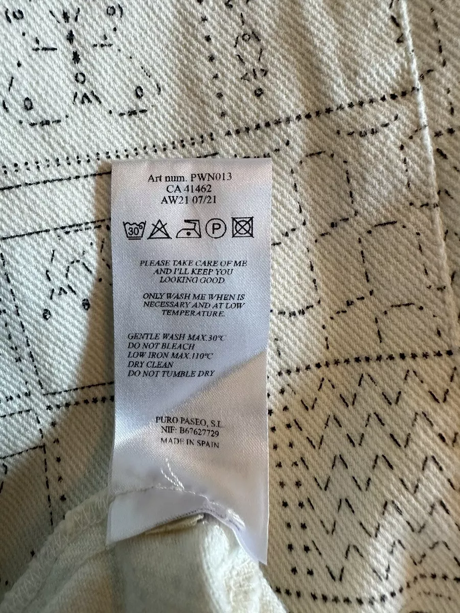 Paloma Wool Ramen Pants in Ecru, Size 38 (28