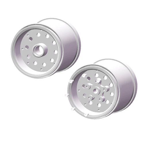 RC Alu Beadlock Wheels/Hub Kit for Tamiya CW01 Midnight Pumpkin Lunchbox Hop Ups - Picture 3 of 13