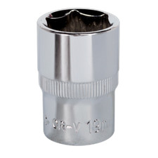 Sealey WallDrive Socket 19mm 1/2"Sq Drive Fully Polished - SP1219