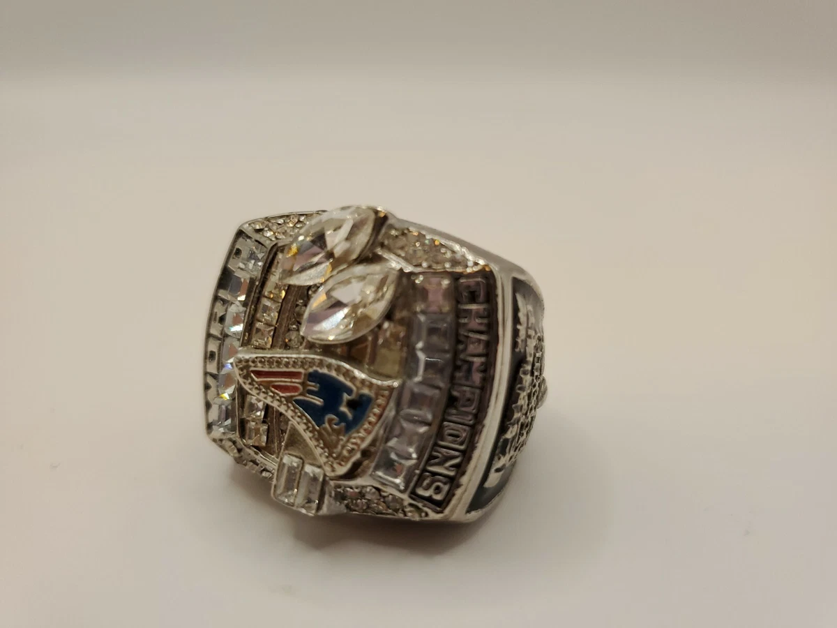 New England Patriots Super Bowl 4 Championships Replica Ring | eBay