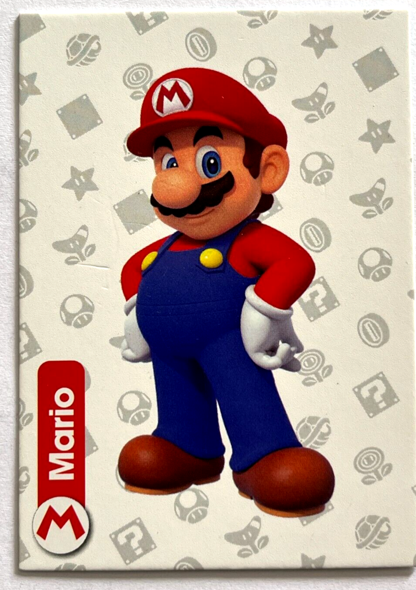2022 SUPER MARIO TCG Panini Card #001 MARIO BROS Nintendo