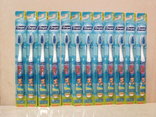 ORAJEL BUBBLE GUPPIES SOFT TOOTHBRUSH LOT OF 12