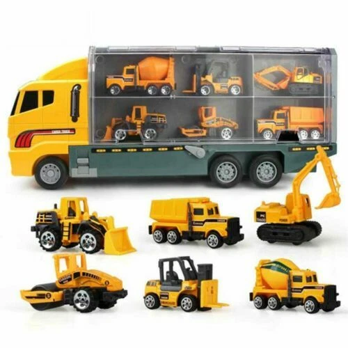 Modellini statici di macchine da cantiere gru in plastica