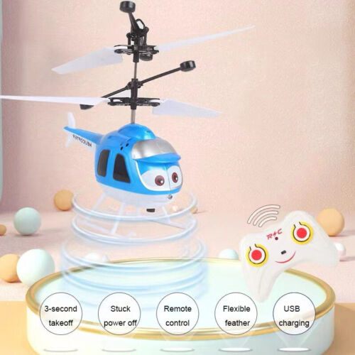 Helicóptero de control remoto para niños con vuelo de 5 minutos fácil de volar para niños adultos - Imagen 2 de 10