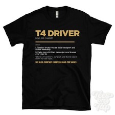 T4 Driver T-Shirt - Funny Dictionary Style - van-life realist compact campers