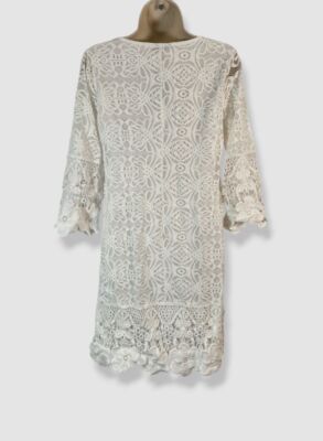 alfani crochet dress Alfani Trumpet Sleeve Crochet Dress USAFashion