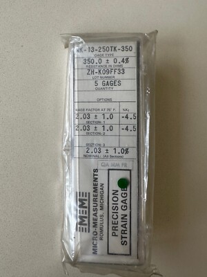Vishay Mikro-Mess-DMS: WK-13-250TK-350 (5 Messgeräte pro Packung) R104