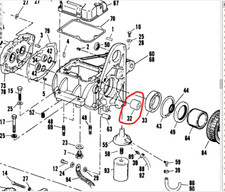 Harley Davidson Transmission Layshaft Needle Bearing Clutch End Closed End 8977