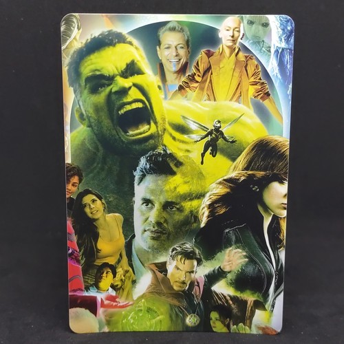 Marvel Avengers HD01-004 Puzzle Card Holo Foil Black Widow Hulk Black Panther - Picture 3 of 3