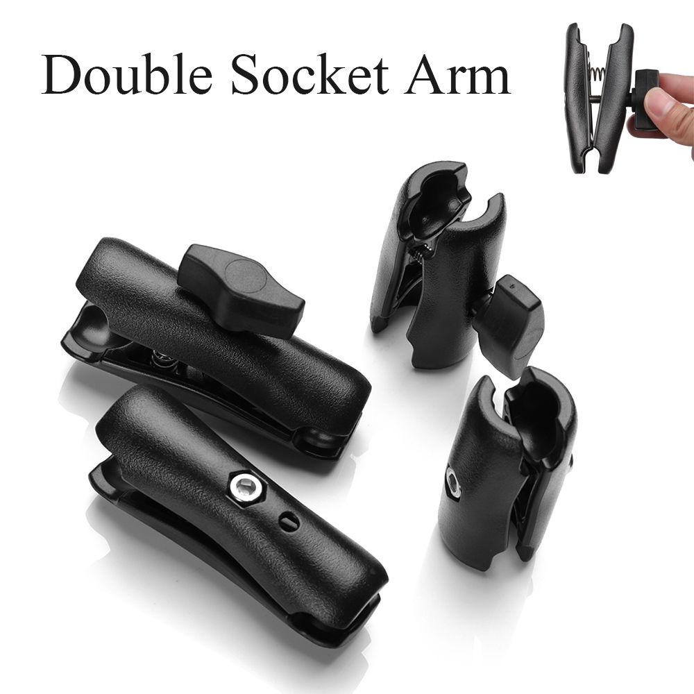 Camera Accessories for Ram Mount Phone Holder Double Socket Arm Ball Bases