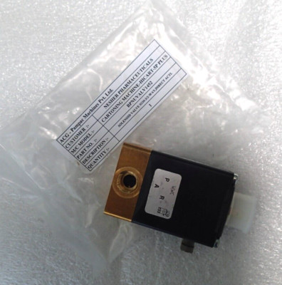 Burkert 0330 C 4.0 NBR 3/2 Way Direct Solenoid Valve HiCart 5P Plus Nesher NEW