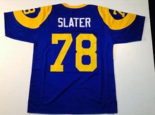 UNSIGNED CUSTOM Sewn Stitched Jackie Slater Blue Jersey - M, L, XL, 2XL