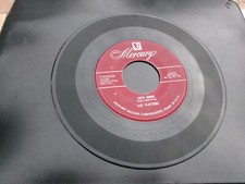 THE PLATTERS -He's Mine/I'm Sorry -45 Mercury VG