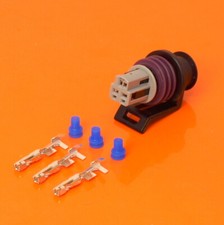 Genuine Delphi GT150 Series 3 Way Female Connector Complete with Terminals Seals