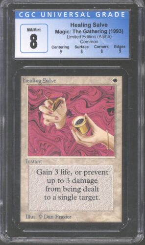 Magic the Gathering Alpha Healing Salve CGC 8 - Picture 1 of 1