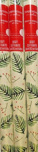 New Hallmark Heavy Weight Gift wrapping paper roll 50 Sq ft Choose style - Picture 15 of 26