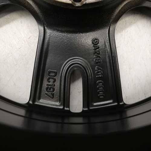 MERCEDES BENZ W246 16" DIAMOND CUT ALLOY WHEEL RIM OEM A2464010000 GENUINE X1 - Picture 9 of 14