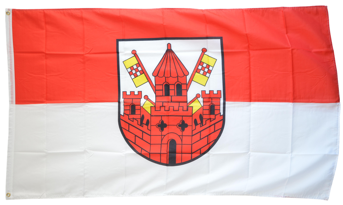 Stadtfahne Unna - 90x150 Cm, Wetterfest Mit Metallösen, Perfekt Für Garten, Balkon & Veranstaltungen