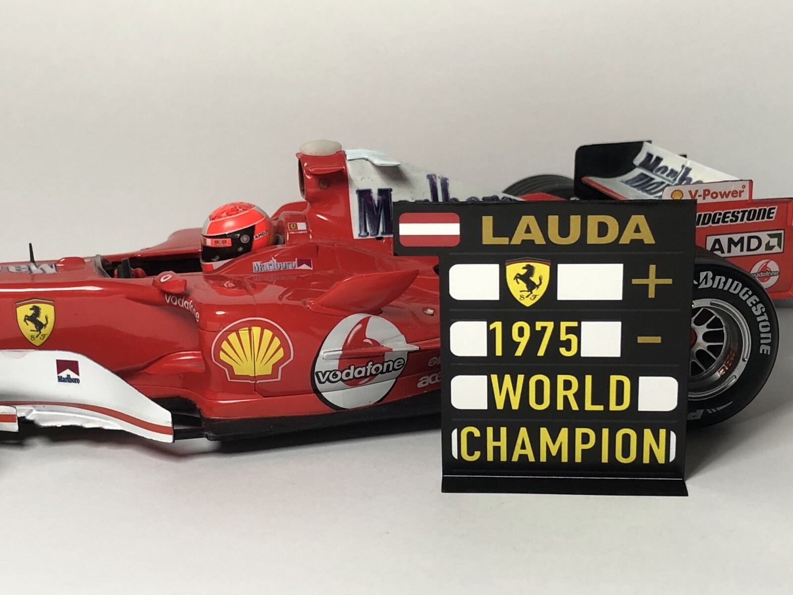 Pitboard 1:43/1:18 (Pizarra F1) / Fernando Alonso (Toyota) 24 Le Mans - Foto 4