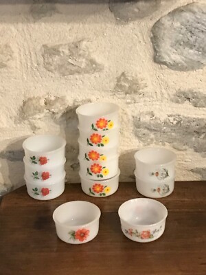 6 ramequins Arcopal (Années 70