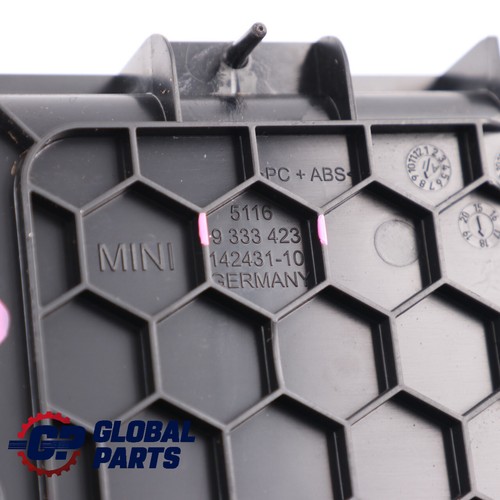 Mini Countryman F60 Centre Console Storage Tray Compartment Black 9333423 - Picture 11 of 12