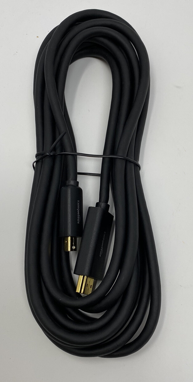 New AmazonBasics Mini DisplayPort to HDMI Cable 15 Feet Bulk Packaged Unused