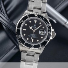 Rolex Submariner Date Automatik Edelstahl Her...
